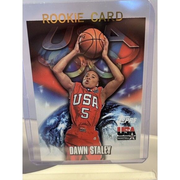 Dawn Staley USA Rookie Card 2000 Topps South Carolina Gamecocks Head Coach WNBA - Picture 1 of 2